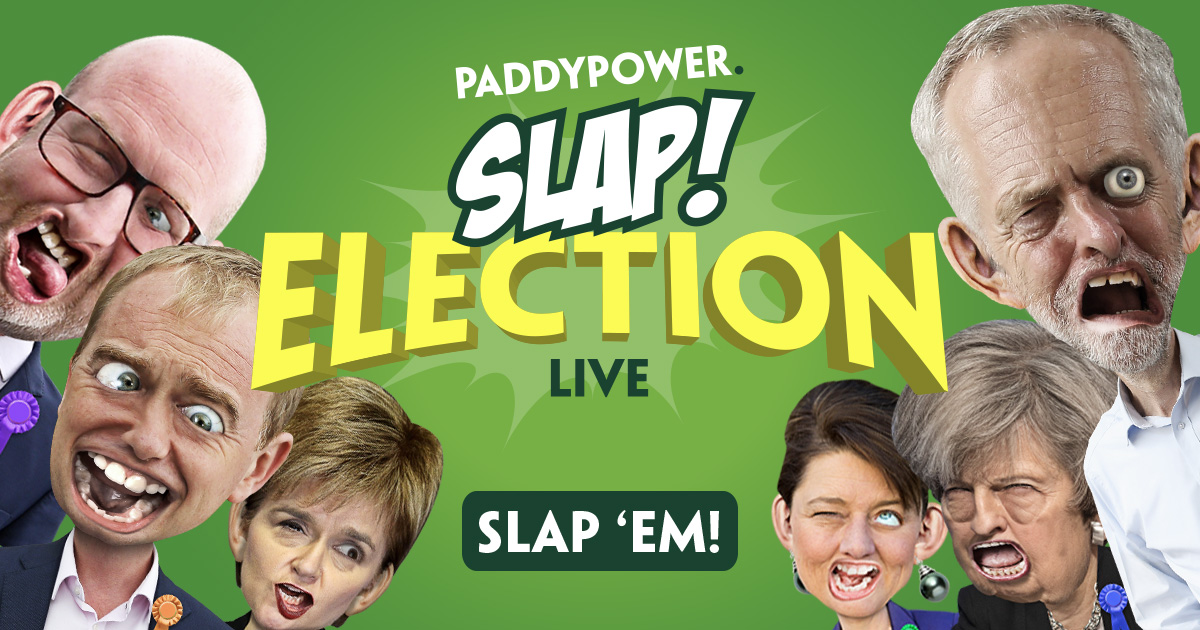 Paddy Power's Slap Election